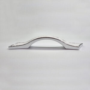 دستگیره کابینت سفید کروم سایز 96 pa1000